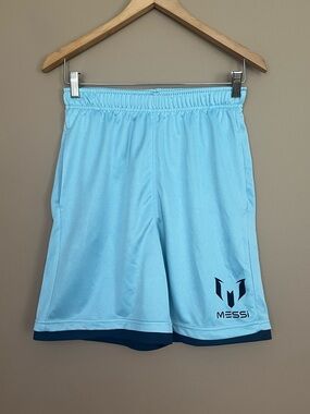 {Messi} Activewear Shorts in Blue - Boys XL (18/20)